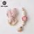 2 Pçs-Kit Brinquedo Para Recém-Nascidos, Prendedor De Chupeta