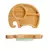 Prato de Bambu com Divisórias e Ventosa Elefante para Alimentação (6m+) 1 Pç - loja online