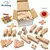 Brinquedos DIY Conjunto De Trilhos De Trem De Madeira Para Crianças + de 6 anos - comprar online