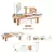 Brinquedos Educativos Do Bebê Instrumentos Musicais Xilofone De Madeira Montessori - BABY CLOSET