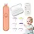 Kids Electric Nail File Aparador de Unhas Elétrico com Luz Rotação de 360 Graus na internet
