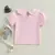 Pudcoco - Camiseta Verão Doce Bebê Menina Manga Curta | 12 a 24 meses