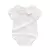 1 Pç-Body Manga Curta ou Longa Cor Padrão Branca Para Bebê Recém-Nascido | 0-24m - comprar online