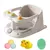 Assento de Banheira de Bebê para Chuveiro (Cinza) | 6 meses + - BABY CLOSET