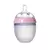Mamadeira De Silicone Tipo Leite Materno, Sem Alça, Rosa/verde, 150ml/ 250ml na internet