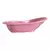Banheira De Bebê Portátil 25L Rosa + Saboneteira Brinde