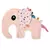 Naninha Elefante Rosa Segura Chupeta Para Recém-Nascidos De 0 A 6 m - comprar online