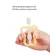 Imagem do 1pc Brinquedo para Bebês Dentição Maçã Silicone