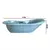 Banheira De Bebê Portátil 25L Azul+ Saboneteira Brinde - loja online