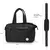 Bolsa Maternidade Matelassê Carrinho Mamãe Bebê - Preto, Azul e Rosa