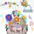 Brinquedo Sensorial Arco De Carrinho, Berço, Arco-íris Do Bebê Girassol - loja online