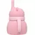 Imagem do Copo em Silicone Buba com Canudo Ursinho Rosa +6M