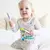 Conjunto De Pijama Colorido De Duas Peças Para Crianças, 2-4 anos na internet