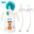 Mamadeira de Silicone à Prova de Derramamento 300 ml SAIDAH - Modelo SD8318