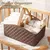 Organizador De Fraldas Para Bebês, Portátil, Dobrável Com Design Dividido