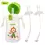 Mamadeira de Silicone à Prova de Derramamento 300 ml SAIDAH - Modelo SD8318 - BABY CLOSET