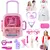 Brinquedo Mala Portátil Doctor Pretend Play Toy Set para Crianças-11 e 13 Pçs na internet