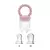 Chupeta Alimentador em Silicone Higiênica, Porta Fruta Bebê, 3 em 1 - BABY CLOSET