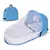 Ninho Portátil Cesta Infantil Dobrável, Cinza, Rosa, Verde , Azul e Vermelho - comprar online
