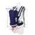 Bolsa Canguru Ergonômico Bebê Azul Mamãe 12 Posições 3 Em 1 -Vermelho, Azul e Preto - loja online