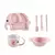 6 Pçs-Kit Alimentação, Conjunto Prato De Desenho De Elefante Para Bebê