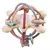 Chocalho Sensorial Mordedor Bed Bell, Bola Montessori | 0-36 meses