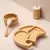 Kit de Introdução Alimentar Kit Elefante de Bambu, 4 peças
