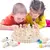 Brinquedo Jogo De Memória Xadrez Montessori De Madeira | 3 anos+