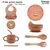 Imagem do 06 Pçs - Kit Alimentação De Bebê Silicone Atóxico Livre Bpa Introdução Al
