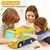 Imagem do Simulador de Direção Ônibus Escolar Montessori 3 em 1 | 3-5 anos