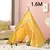 Imagem do Barraca Infantil Para Brincar Com Bolas De Tapete,Luzes LED/Tapete/Decoração