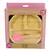 Prato Infantil de Bambu com Ventosa Rosa Turminha Alves Baby - comprar online