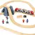 Imagem do Brinquedos DIY Conjunto De Trilhos De Trem De Madeira Para Crianças + de 6 anos