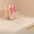 1 peça Sapateira Transparente Em Acrílico Com 4 Compartimentos - BABY CLOSET