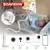 Suporte Baby Monitor Wall Mount Camera ,Multifuncional Universal na internet