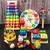 Brinquedos Montessori de madeira para educação infantil, 9 em 1 - comprar online