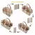 Organizador Em Feltro Com Alças De Armazenamento Para Itens De Bebê - BABY CLOSET