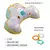 Almofada Baby Tummy Time Com Brinquedo Rattle Sensory - BABY CLOSET