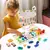 Brinquedo Montessori Tábua Ocupada Forma e Número Correspondente | 4 a 6 anos - comprar online