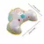 Almofada Baby Tummy Time Com Brinquedo Rattle Sensory