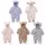 Macacão Outono Inverno de Bebê Menina Menino Roupas Urso Coe | 3 a 12 meses - comprar online
