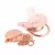 26 Letras Chupeta Bebê Silicone Clipe Rosa Ouro bling - comprar online