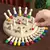 Brinquedo Jogo De Memória Xadrez Montessori De Madeira | 3 anos+