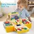 Simulador de Direção Ônibus Escolar Montessori 3 em 1 | 3-5 anos - BABY CLOSET