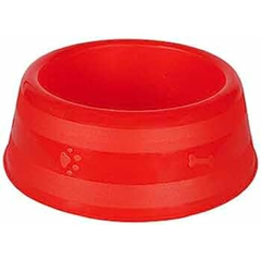 COMEDOURO CAES N° 2 P. 600ML VERMELHO