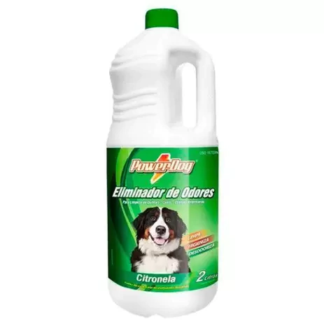 ELIMINADOR ODORES POWERDOG CITRONELA 2 LTS visto