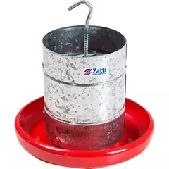 COMEDOURO AVES TUBULAR 03KG PRATO PLAST ZATTI