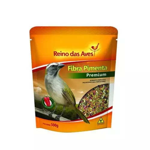 REINO DAS AVES FIBRA PIMENTA 500G