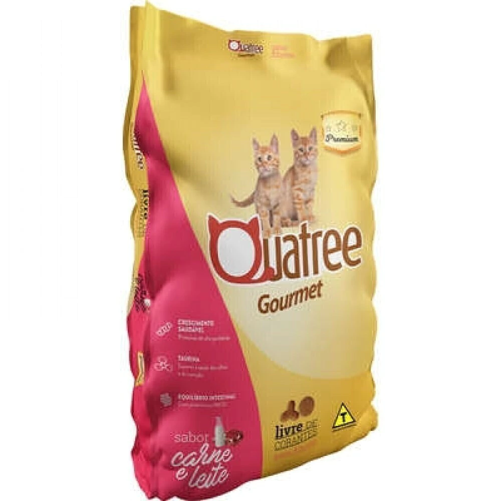 QUATREE GOURMET GATOS FILH. 1KG