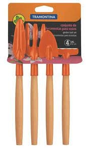 CONJ P/ JARD 4PC TRAMONTINA - REF 78104/801